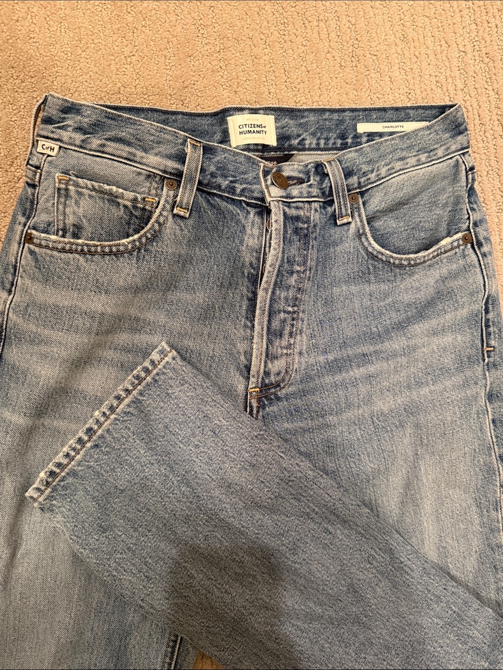 Citizens of Humanity Women’s Charlotte Denim Ankle Jeans, Barrow wash